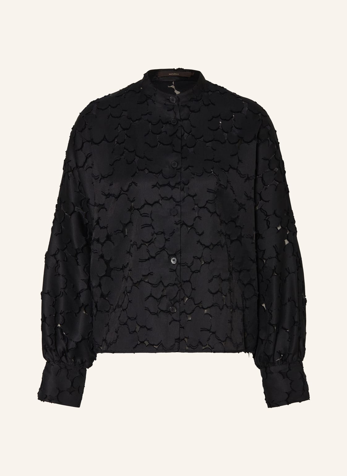 Windsor. Bluse schwarz von windsor.