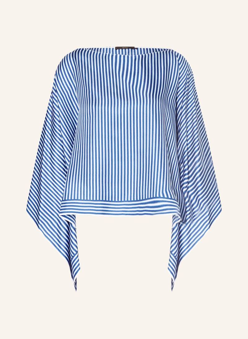 Windsor. Blusenshirt Aus Seide blau von windsor.