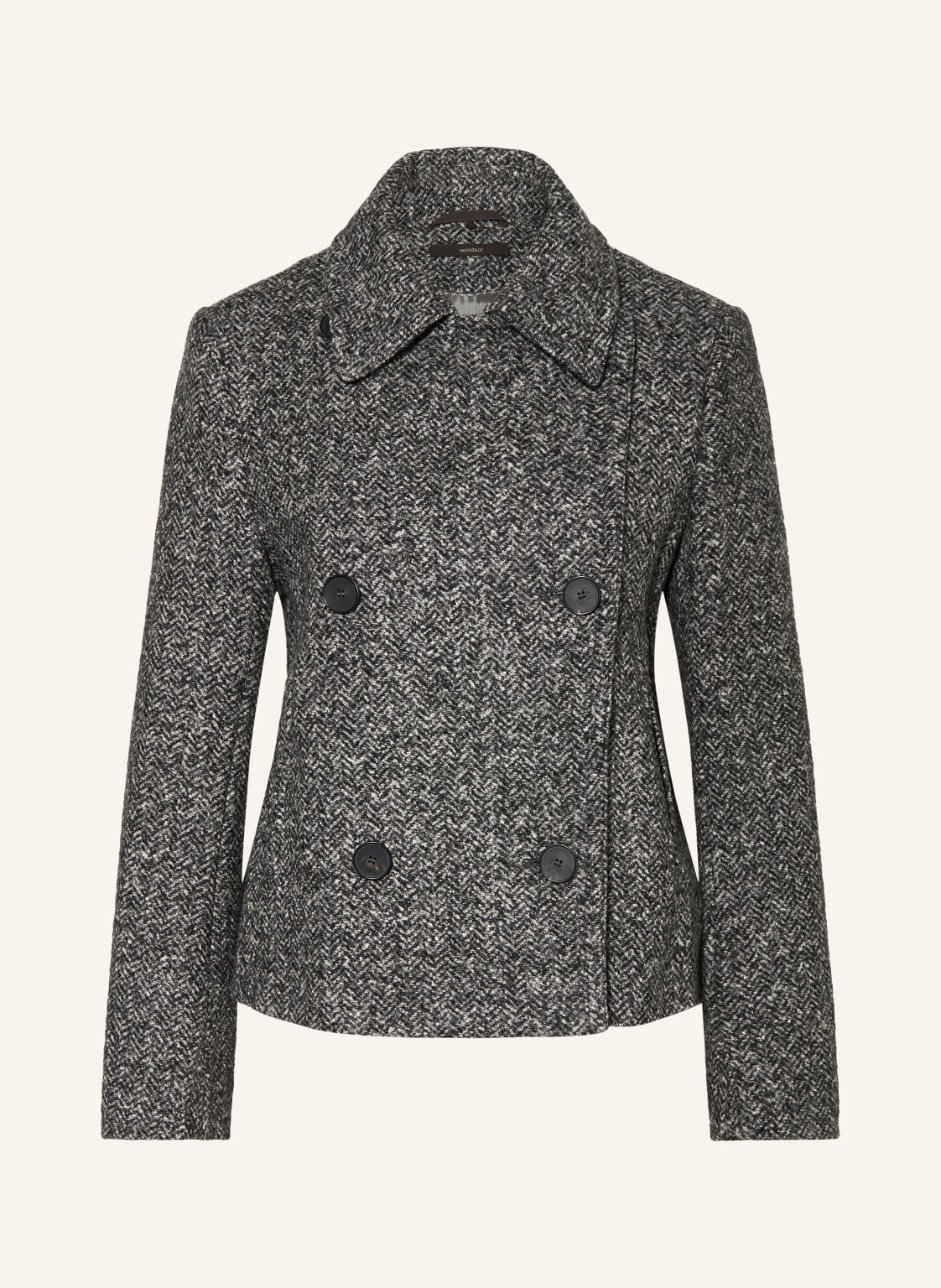 Windsor. Cabanjacke grau von windsor.