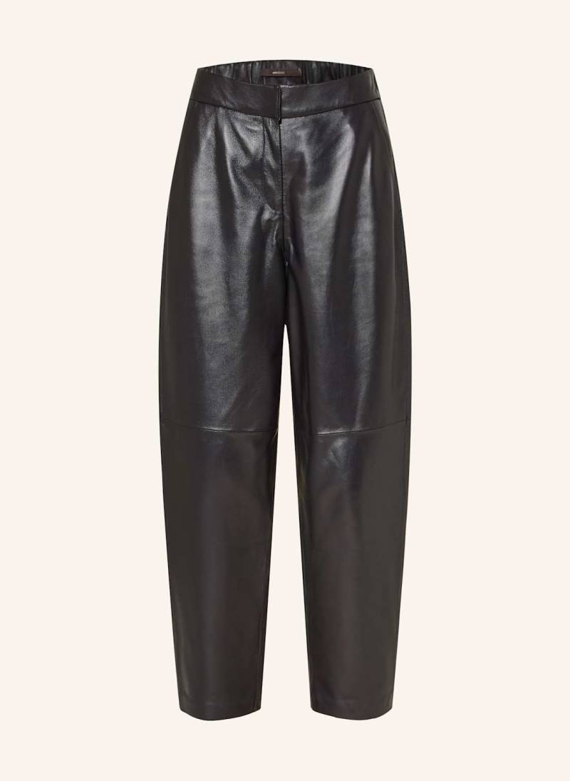 Windsor. Lederhose blau von windsor.