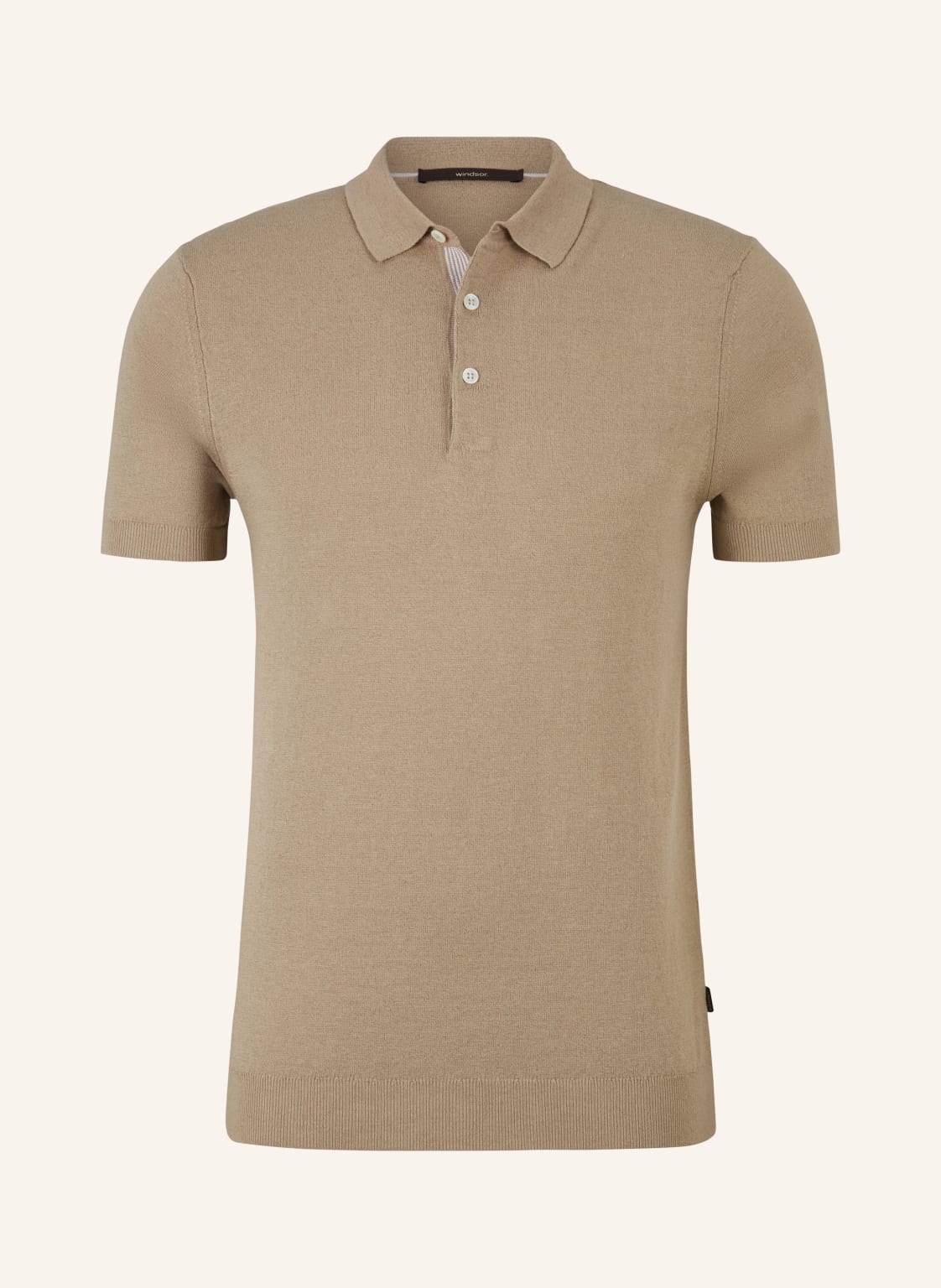 Windsor. Poloshirt beige von windsor.