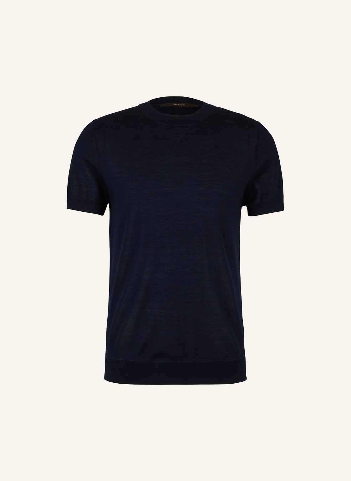 Windsor. Poloshirt blau von windsor.