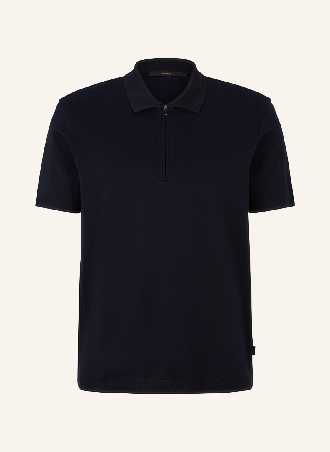 Windsor. Poloshirt blau von windsor.