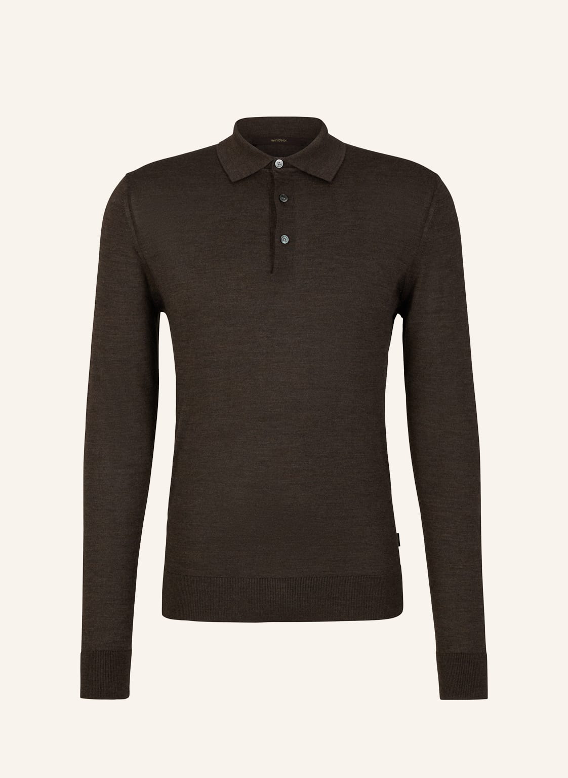 Windsor. Poloshirt braun von windsor.