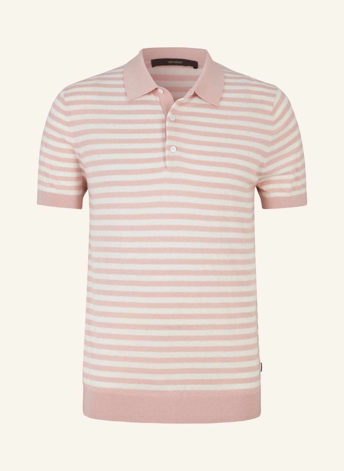 Windsor. Poloshirt weiss von windsor.