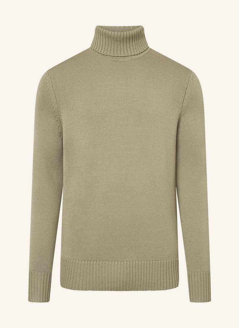 Windsor. Rollkragenpullover Ramiro gruen von windsor.