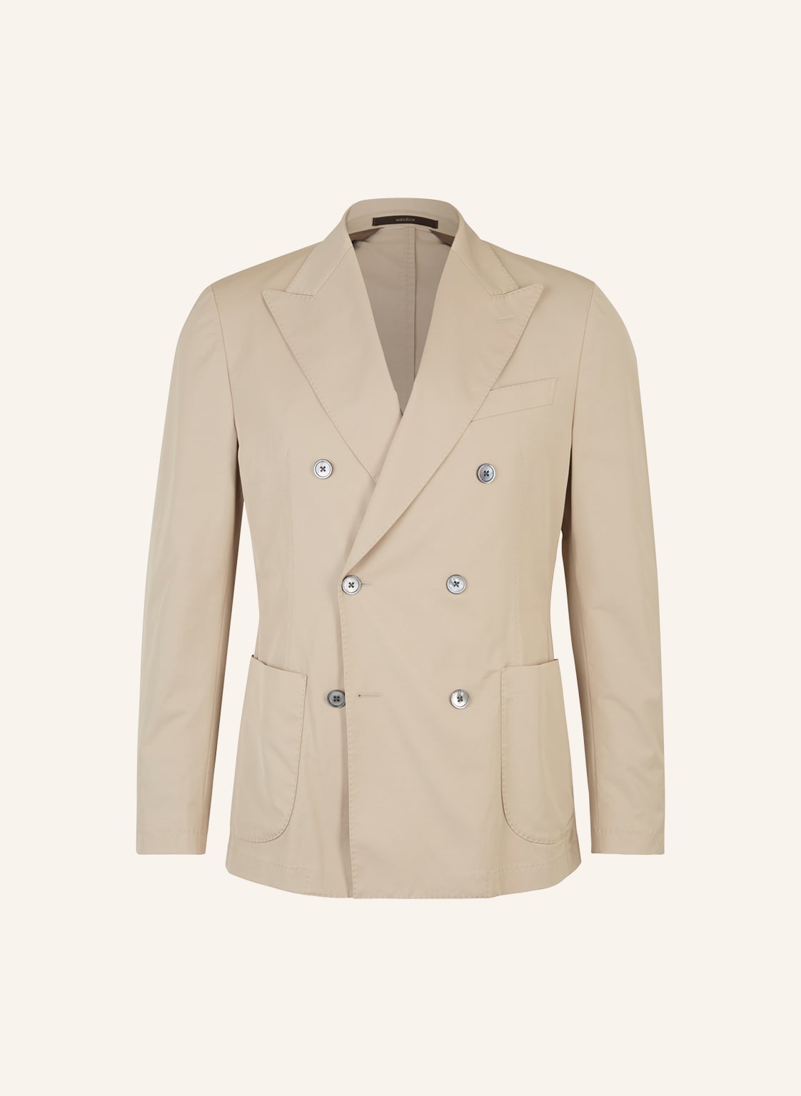 Windsor. Sakko Shaped Fit beige von windsor.