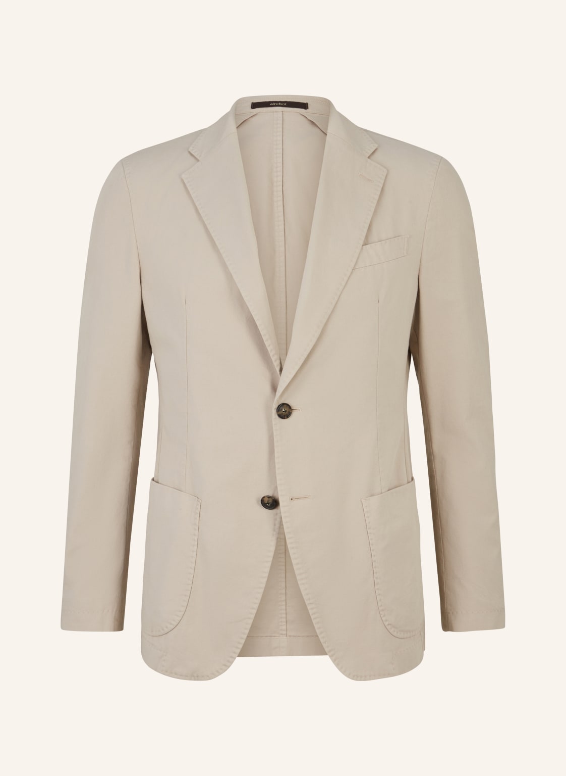 Windsor. Sakko Shaped Fit beige von windsor.