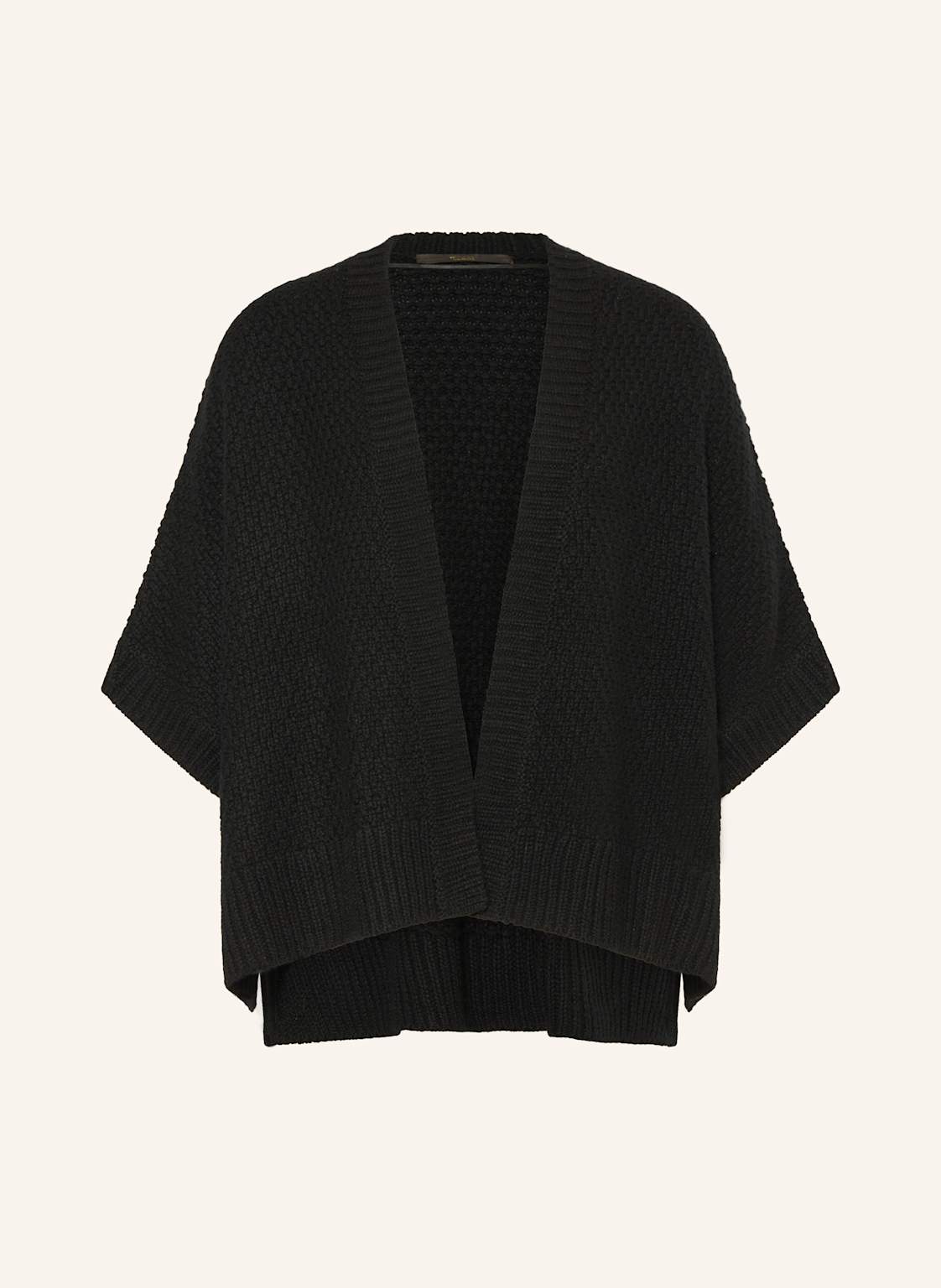 Windsor. Strickhülle Aus Cashmere schwarz von windsor.