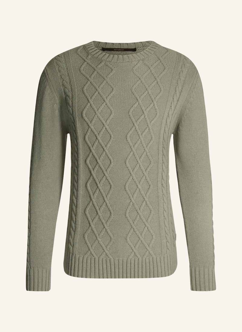 Windsor. Strickpullover gruen von windsor.