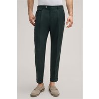 Wollmix-Baukasten-Hose Sapo mit Seide und Leinen in Grün strukturiert Wollmix-Baukasten-Hose Sapo mit Seide und Leinen in Grün strukturiert von windsor.