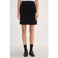 Wollmix-Mini-Stiefelrock in Schwarz von windsor.