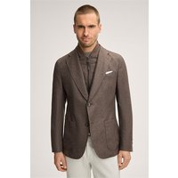Wollmix-Sakko Trient mit Cashmere und Inlay in Braun von windsor.