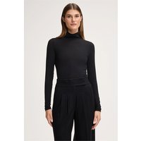 Wollstretch-Rollkragen-Shirt in Schwarz Wollstretch-Rollkragen-Shirt in Schwarz von windsor.