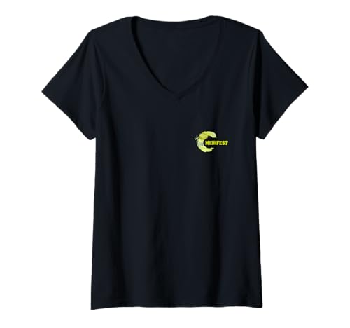 Damen Weinfest 2025 T-Shirt mit V-Ausschnitt Damen Weinfest 2025 T-Shirt mit V-Ausschnitt von wine festival