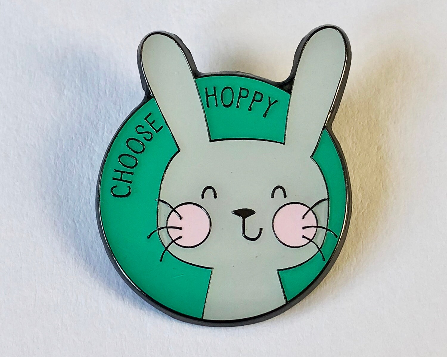 Lustiges Kaninchen Emaille Pin Wortspiel Badge Lustiges Kaninchen Emaille Pin Wortspiel Badge von winkdesignuk