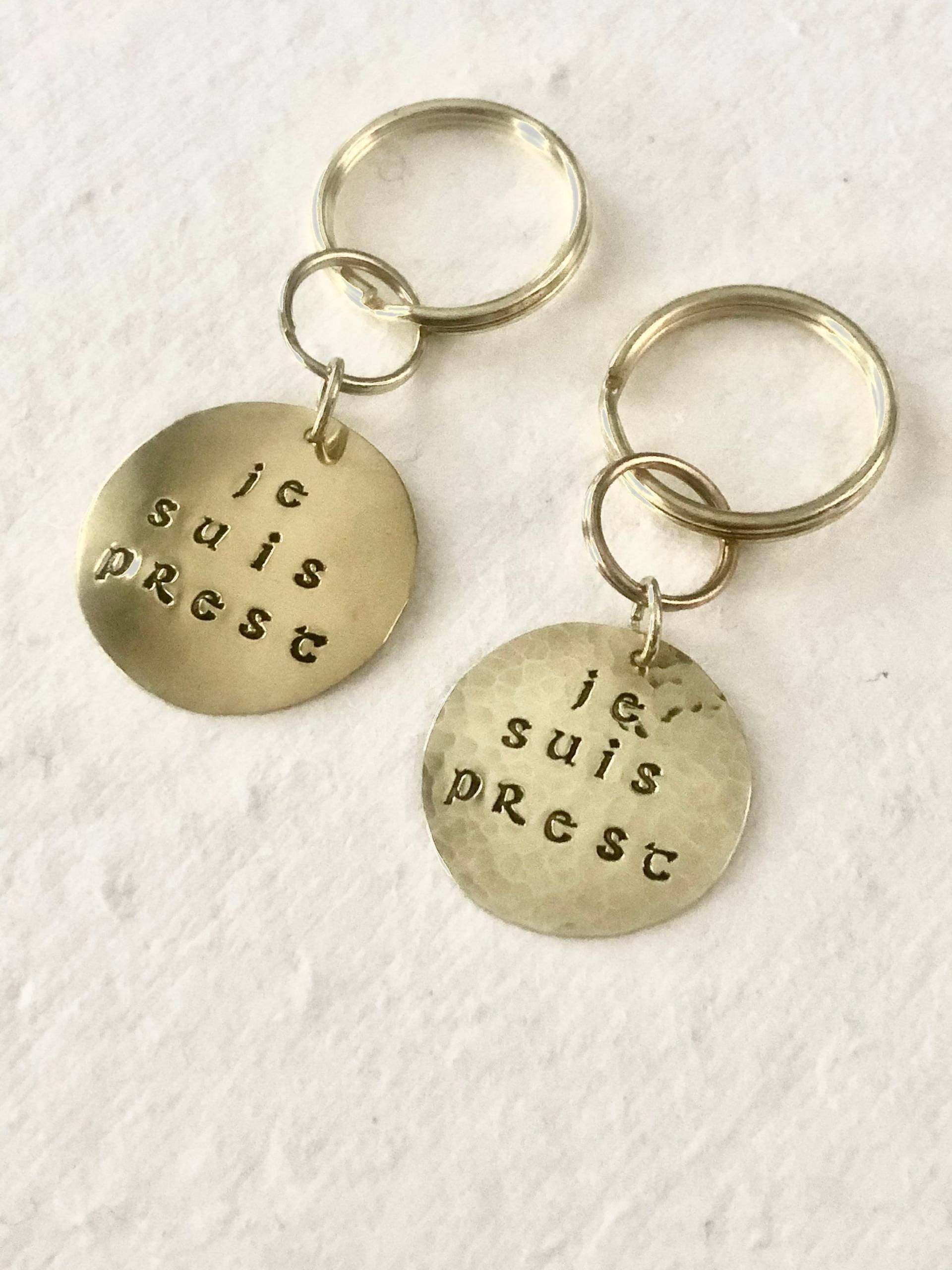 Je Suis Perst Schlüsselanhänger Aus Messing Clan Fraser Motto, Zeitreisender Geschenk Je Suis Perst Schlüsselanhänger Aus Messing Clan Fraser Motto, Zeitreisender Geschenk von winslowrye