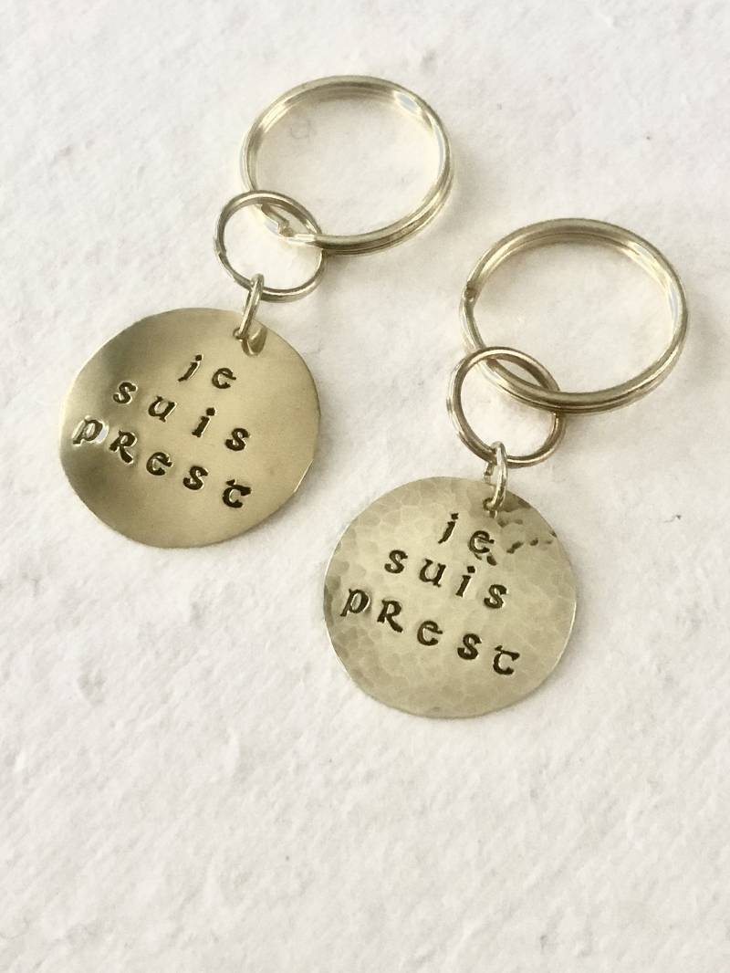 Je Suis Perst Schlüsselanhänger Aus Messing Clan Fraser Motto, Zeitreisender Geschenk Je Suis Perst Schlüsselanhänger Aus Messing Clan Fraser Motto, Zeitreisender Geschenk von winslowrye