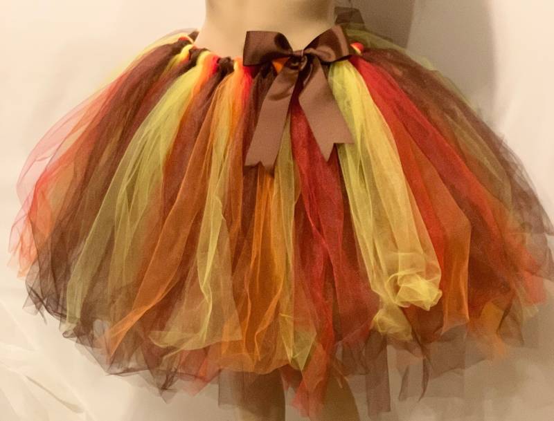 Türkei Trot Tutu Herbst Inspiriert Erwachsene Knielänge Multi-Layered Extra Full Tüllrock Muttertag Mama Tag Plus Größen Waldfee von winsomefashions