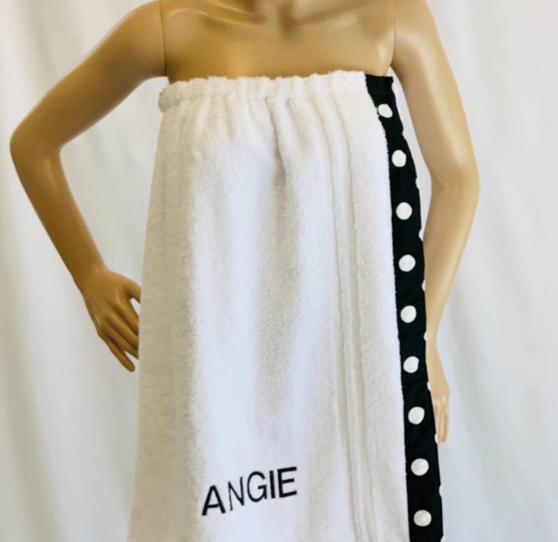 Monogramm Handtuch Wrap Spa Abschluss Geschenk Muttertagsgeschenk Geburtstagsgeschenk Hochzeitsgeschenk von winsomefashions