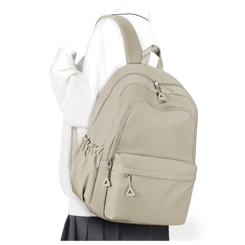 winspansy Schulrucksack Teenager Mädchen Jungen Schultasche Leichter Rucksack Schule Herren Damen Aesthetic Wasserdicht School Bag Backpack Laptop Rucksäcke Casual Daypacks -Khaki winspansy Schulrucksack Teenager Mädchen Jungen Schultasche Leichter Rucksack Schule Herren Damen Aesthetic Wasserdicht School Bag Backpack Laptop Rucksäcke Casual Daypacks -Khaki von winspansy