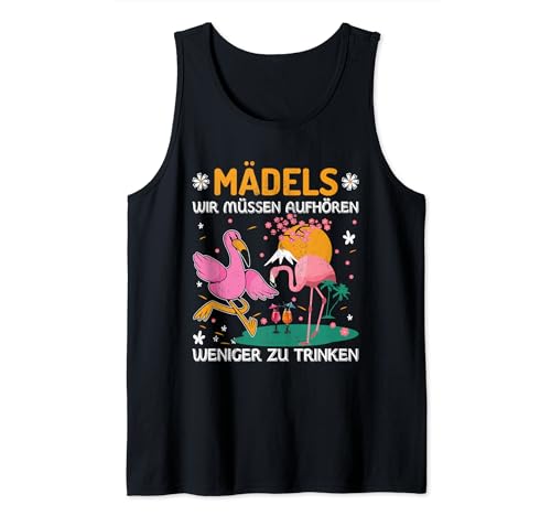 Party spruch Mädels wir müssen aufhören weniger zu trinken Tank Top Party spruch Mädels wir müssen aufhören weniger zu trinken Tank Top von wir müssen aufhören weniger zu trinken spruch