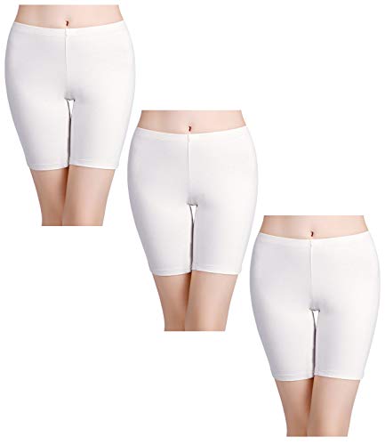 wirarpa Unterhosen Radlerhose Boxershorts Damen Hoher Bund Baumwolle Shorts Panties Lange Unterwäsche 3er Pack Weiß Größe M wirarpa Unterhosen Radlerhose Boxershorts Damen Hoher Bund Baumwolle Shorts Panties Lange Unterwäsche 3er Pack Weiß Größe M von wirarpa