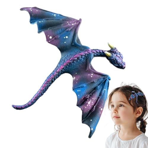 wiroouia Drachenklammern für Haare,Drachenhaarklammern für Frauen - Baby-Drachen-Gothic-Haarspangen - Gothic-Haarspangen aus Kunstharz, Punk-Haarnadeln mit starkem Halt, einzigartig für das von wiroouia