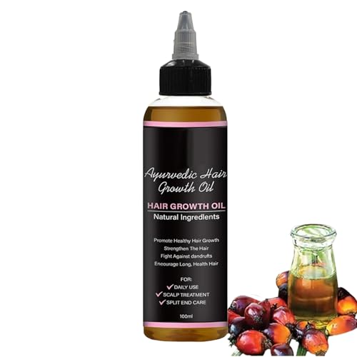 wiroouia Haarwuchsöl | Verdickendes Haaröl Für Frauen | 100ml Natürliches Volumen-Reparaturöl Für Frauen Mit Splissschutz Und Lockenkontrolle Für Unterwegs von wiroouia