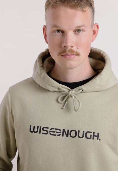 Hoodie "wise enough" von wise enough