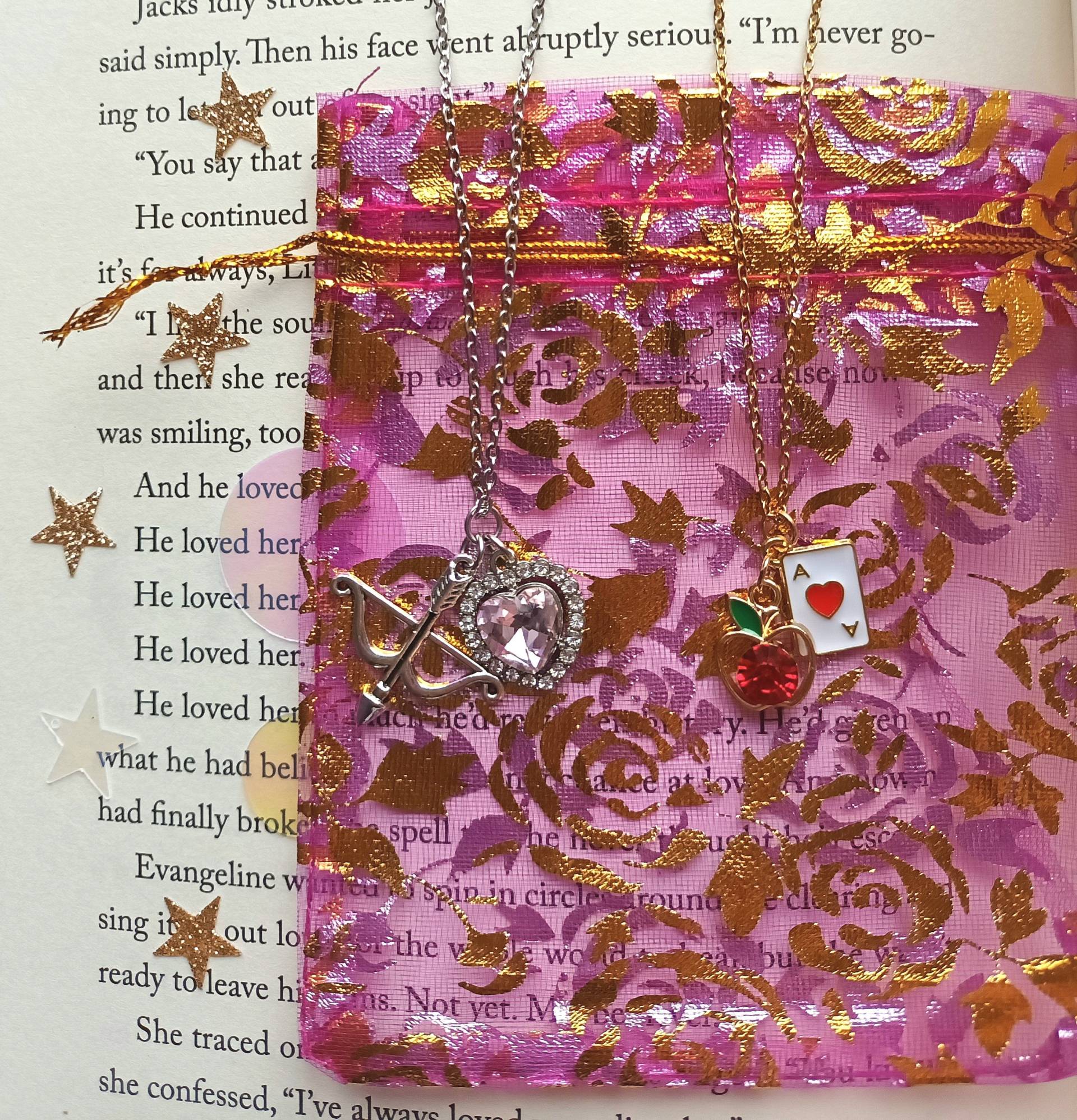 Es War Einmal Eine Gebrochenes Herz Themed Halskette | Jacks & Evangeline von wishingwellshopDE
