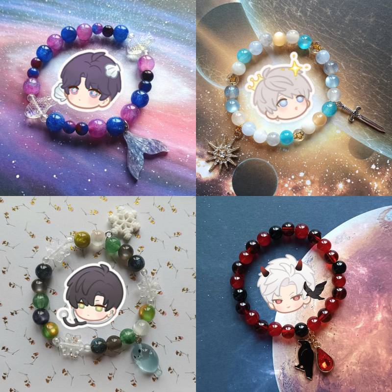 Love & Deepspace Bead Armbänder Love & Deepspace Bead Armbänder von wishingwellshopDE