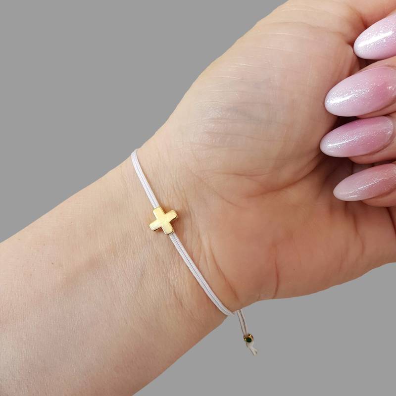 Set Mit 2 Kreuz Armbändern, Mama Und Ich Armbänder, Matching Set, Bff Paar Mutter Tochter Schmuck, Religiös, Glaube Set Mit 2 Kreuz Armbändern, Mama Und Ich Armbänder, Matching Set, Bff Paar Mutter Tochter Schmuck, Religiös, Glaube von wishnco