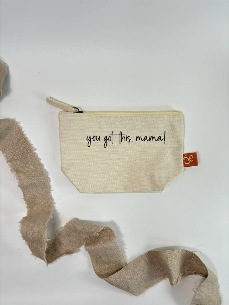 Kosmetikbeutel - You Got This Mama, Mutmacher Geschenk Für Werdende Mama Kosmetikbeutel - You Got This Mama, Mutmacher Geschenk Für Werdende Mama von withjoem