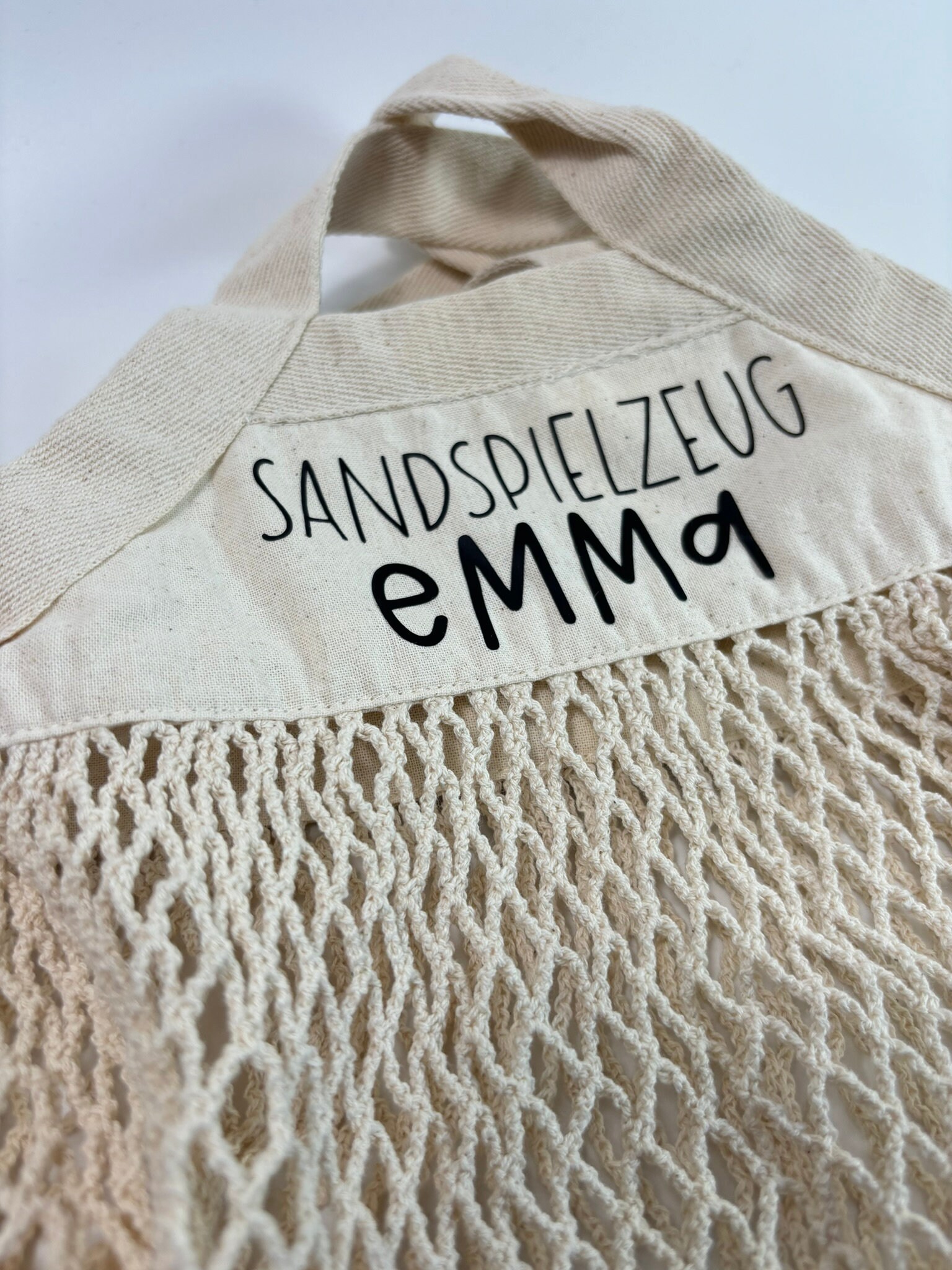 Netztasche Für Sandspielzeug Mit Namen Personalisiert Als Geschenkidee Kitakinder Netztasche Für Sandspielzeug Mit Namen Personalisiert Als Geschenkidee Kitakinder von withjoem