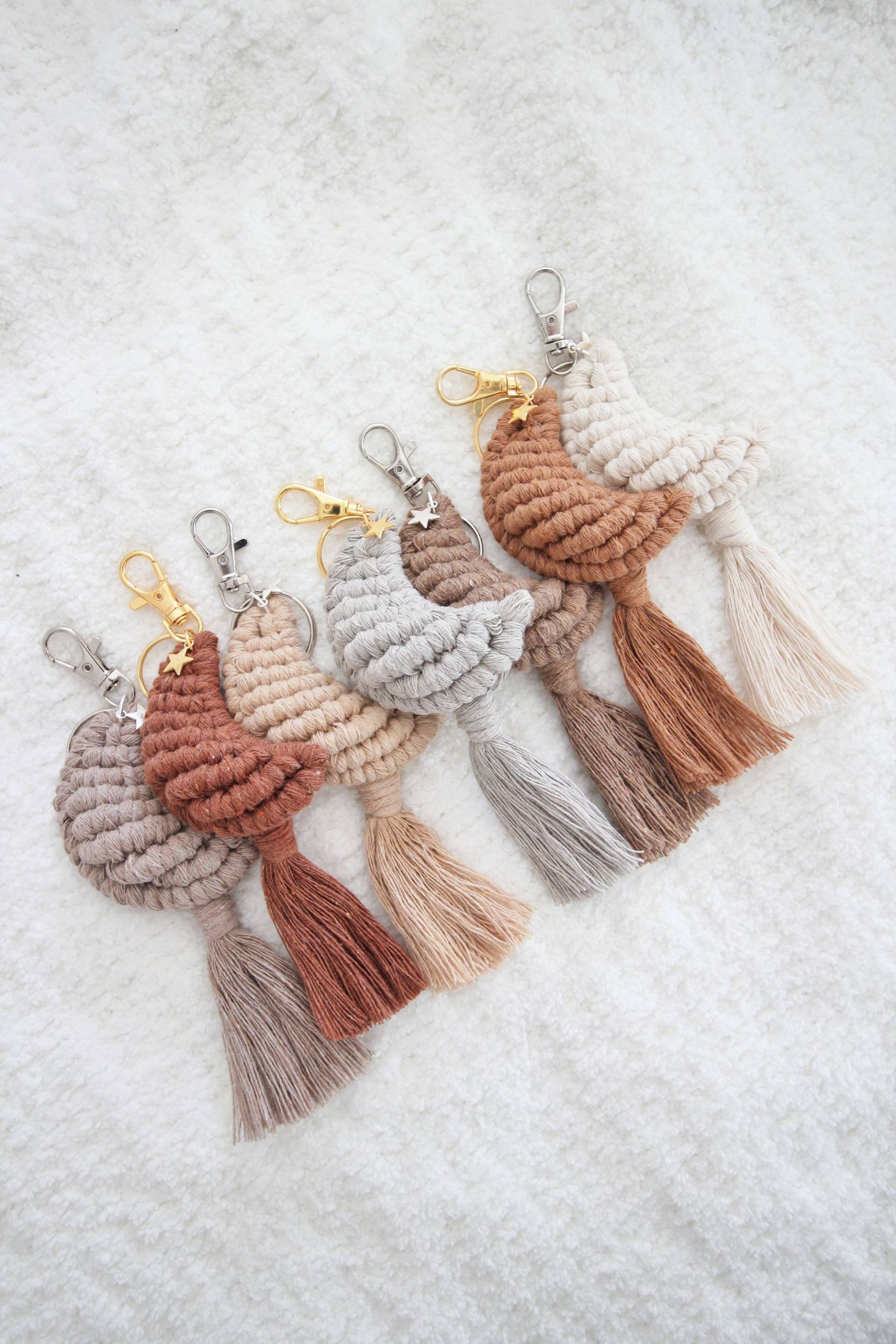 Halbmond Schlüsselanhänger/Taschenanhänger/Mond Geschenke Halbmond Schlüsselanhänger/Taschenanhänger/Mond Geschenke von withjoyandsunshine