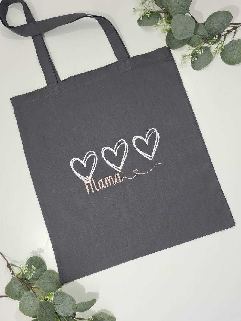 Geschenk Muttertag Einkaufstasche Mit Der Aufschrift Mama + Herzen Geschenk Muttertag Einkaufstasche Mit Der Aufschrift Mama + Herzen von withlovebybica