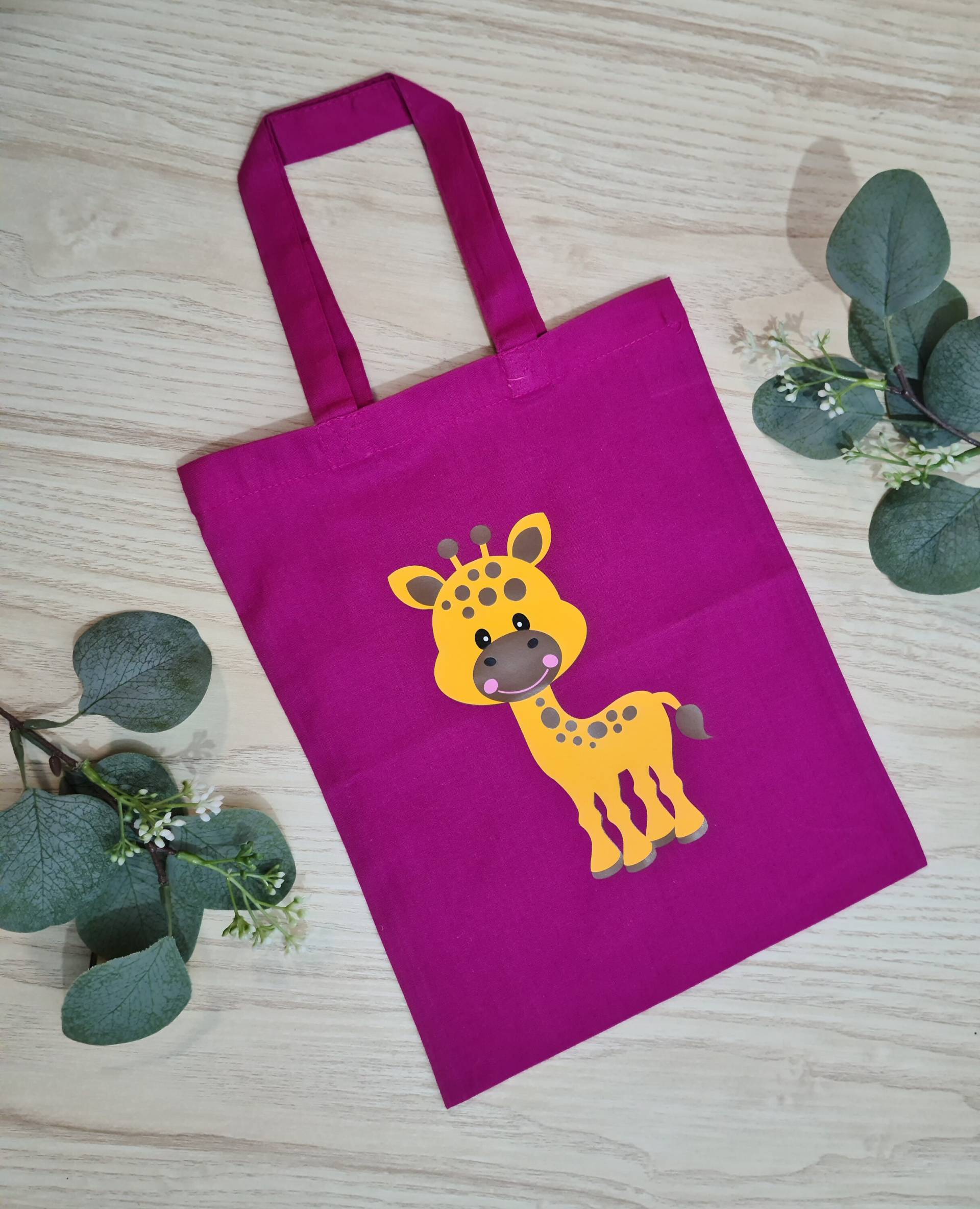 Personalisierte Freundebuchtasche in Pink Aus Baumwolle von withlovebybica