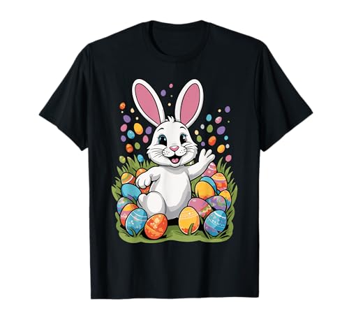 Hase Osterhase Ostern Ostergeschenk Partnerlook Mädchen T-Shirt von witzige Ostergeschenke für Mädchen Jungen Ostern