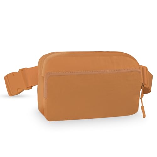 Gürteltasche, modische Gürteltasche, Reise-Crossbody-Tasche für Damen, Hüfttasche, leicht, mit verstellbarem Riemen, Braun, modisch von wiuurs