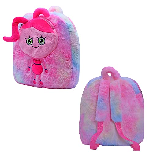 wiztex Mommy Pooppy Long Legs Rucksack 36 cm - Umhängetasche für Kinder Kindergartenrucksack Mädchen -Samtiger Beutel mit Tasche Rucksack Kinder - Leicht zu transportieren Kindergartenrucksack Jungen von wiztex