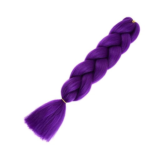 24" Jumbo Braids Haar Synthetische Flechten Haarverlängerung Für Frauen Häkeln Jumbo Braid Single Ombre Braune Farbe von wjnvfioo