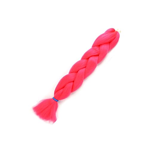 24 Zoll Synthetisches Flechthaar Jumbo Braid Ombre Jumbo Haarverlängerung Für Frauen DIY Haarzöpfe von wjnvfioo