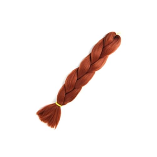 24 Zoll Synthetisches Flechthaar Ombre Jumbo Braid Jumbo Haarverlängerung Für Frauen DIY Haarzöpfe von wjnvfioo