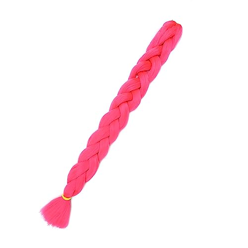 41-Zoll-Jumbo-Zopf, Synthetisches Flechthaar, Ombre-Jumbo-Haarverlängerung Für Frauen, DIY-Haarzöpfe, Rosa, Lila, Gelb, Grau von wjnvfioo