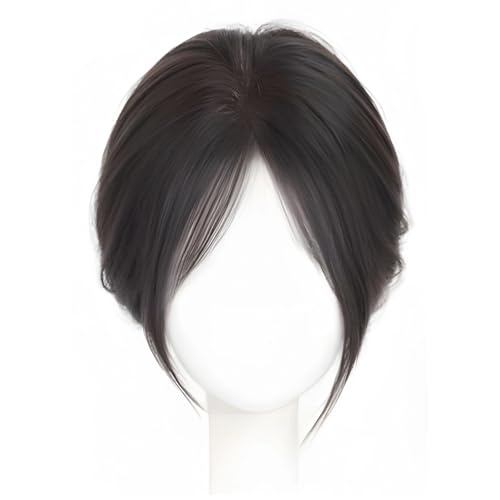 Clip-In-Echthaar-Topper mit Pony für Frauen, natürliche Farbe, Echthaar-Extensions mit Pony, fügt Volumen und Abdeckung sofort hinzu Clip-In-Echthaar-Topper mit Pony für Frauen, natürliche Farbe, Echthaar-Extensions mit Pony, fügt Volumen und Abdeckung sofort hinzu von wkao