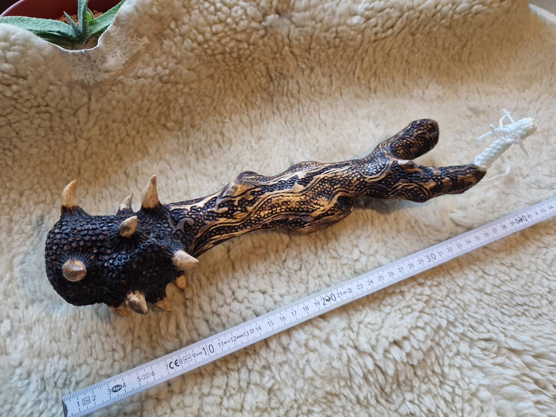 streitkolben Aus Holz Als Dekoration, Handgefertigtes Einzelstück streitkolben Aus Holz Als Dekoration, Handgefertigtes Einzelstück von wladikate