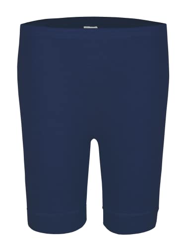 wobera ANGORA Damen-Unterhose bis Knie mit 40% Angora (Large, Marine) von wobera ANGORA