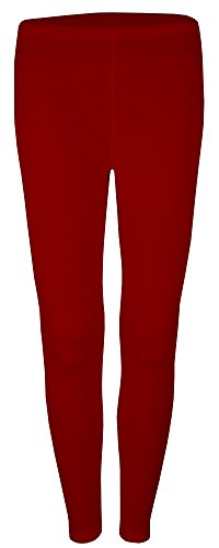 wobera ANGORA Hochflausch-Leggings mit 70% Angora (Gr. 42/44, Farbe: granatrot) von wobera ANGORA
