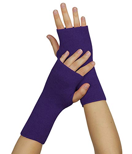 wobera ANGORA Pulswärmer oder Stulpen mit Daumenloch (Gr. 3, Farbe: lavendel) von wobera ANGORA